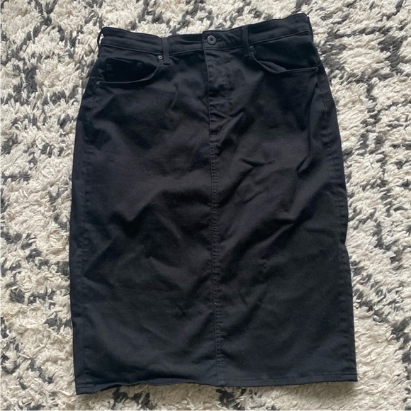&Denim Dresses & Skirts - Pencil  Denim Skirt High Waisted
